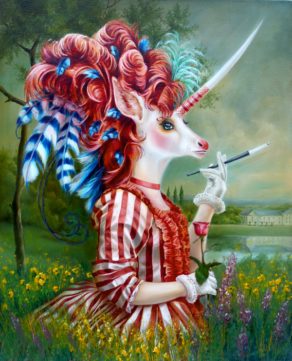 unicorn art painting